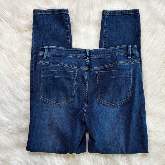 J.‎ Jill Weekender Straight Leg Indigo Skinny Jeans Size 8 - Picture 4 of 6